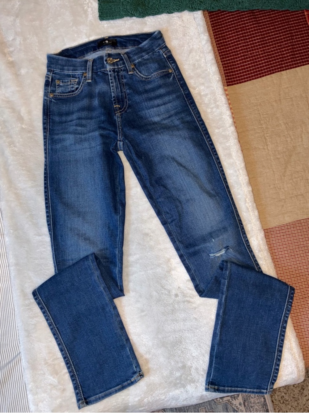 Kimmie straight 7 For All Mankind Jeans